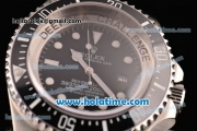 Rolex Sea-Dweller Deepsea Challenge Swiss ETA 2836 Automatic Steel Case with Black Dial and White Markers (NOOB)