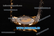 Vacheron Constantin Patrimony Miyota 9015 Automatic Steel/Yellow Gold with White Dial Diamonds Bezel and Diamonds/Roman Numeral Markers (YR)