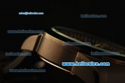 Porsche Design Chronograph Quartz PVD Case with Black Dial and Black Rubber Strap