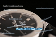 Hublot Classic Fusion Swiss ETA 2824 Automatic Steel Case with Silver Markers and Black Dial