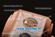 Patek Philippe Gondolo Asia Manual Winding Rose Gold Case with Silver Dial and Stick Markers