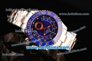 Rolex Yacht-Master II Asia 3836 Automatic Steel/Rose Gold Case with Blue Dial and White Markers