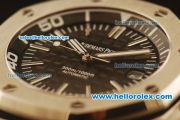 Audemars Piguet Royal Oak Offshore Swiss ETA 2836 Automatic Full Steel with Black Dial and Stick Markers - 1:1 Original