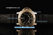 Panerai Pam 024 Submersible Swiss Valjoux 7750 Automatic Movement Steel Case with Black Dial and Black Rubber Strap-Right Wrist Watch Panerai Pam 024 Submersible Swiss Valjoux 7750 Automatic Movement Steel Case with Black Dial and Black Rubber Strap-Right Wrist Watch