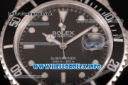 Rolex Submariner Swiss ETA 2836 Automatic Full Steel with Black Dial and White Dot Markers (BP)