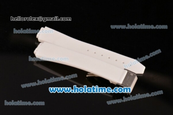 Hublot Quartz Ladies' White Rubber Strap