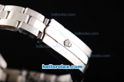 Rolex Datejust Oyster Perpetual Automatic Movement Full Steel with Flower Pattern Dial-Lady Size
