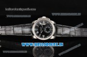 Cartier Calibre De Swiss ETA 2824 Automatic Steel Case with Black Dial and White Roman Numeral Markers Cartier Calibre De Swiss ETA 2824 Automatic Steel Case with Black Dial and White Roman Numeral Markers