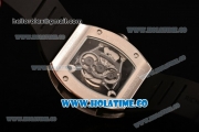 Richard Mille RM 038 Asia Automatic Steel Case with Skeleton Dial and Black Inner Bezel - Dot Markers