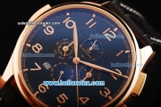 IWC Grande Complication Automatic Movement Rose Gold Case with Black Dial and Arabic Numerals