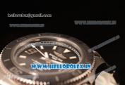 Breitling SuperOcean 44mm 2824 Auto Steel Case with Black Dial and Steel Bracelet White Hands - 1:1 Origianl (GF)