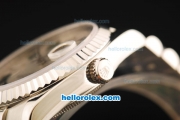 Rolex Datejust Automatic Movement ETA Coating Case with Steel Bezel and Strap-36mm