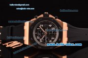 Audemars Piguer Royal Oak Offshore Chronograph Swiss Valjoux 7750 Automatic Rose Gold Case with Numeral Markers Black Dial and PVD Bezel -Super LumiNova Audemars Piguer Royal Oak Offshore Chronograph Swiss Valjoux 7750 Automatic Rose Gold Case with Numeral Markers Black Dial and PVD Bezel -Super LumiNova