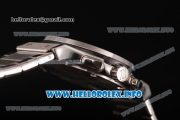 Hublot Classic Fusion Chrono Miyota Quartz Stainless Steel Case/Bracelet with Black Dial Stick Markers