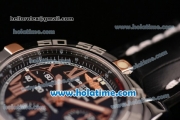 Breitling Chronomat B01 Chrono Swiss Valjoux 7750 Automatic Steel Case with Black Dial and Roman Numeral Markers