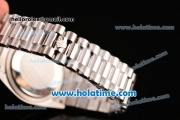 Rolex Day Date Swiss ETA 2836 Automatic Full Steel with Beige Dial and Arabic Numeral Markers