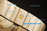 Omega Constellation Co-Axial Swiss ETA 2824 Automatic Full Steel with Brown MOP Dial and Silver Stick Markers-(35mm)