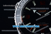 Omega Seamaster Planet Ocean 600M Master Chronometer Clone Omega 8900 Automatic Steel Case with Black Dial and Black Rubber Strap (EF)