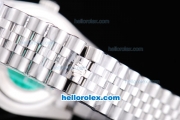 Rolex Day-Date Oyster Perpetual Automatic with Diamond Bezel,White MOP Dial and Diamond Marking-Big Calendar