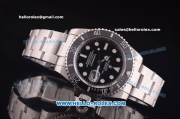 Rolex Submariner Super Clone Rolex Super 3135 Full Steel with Black Ceramic Bezel and Black Dial