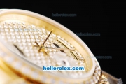 Rolex Day-Date Oyster Perpetual Automatic Full Gold with Diamond Dial