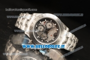 Rolex Daytona OS20 Chronograph Quartz Skeleton Dial All Steel