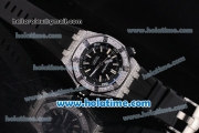 Audemars Piguet Royal Oak Offshore Diver Asia 4813 Automatic Steel/Diamonds Case with Black Dial and Stick Markers