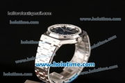 Audemars Piguet Royal Oak Swiss ETA 2824 Automatic Stainless Steel Case with Diamond Bezel Blue Dial and Stick Markers