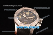 Ball Engineer Hydrocarbon Spacemaster Captain Poindexter Date-Day Miyota 8205 Automatic Steel Case with Black Dial and Yellow Stick/Arabic Numeral Markers