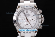 Rolex Daytona Chronograph Automatic Movement Full White -New Version