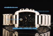 Versace Character Chronograph Swiss Quartz Movement Full Steel with Roman Numeral Markers-Genuine Versace from Versace Manufacturer