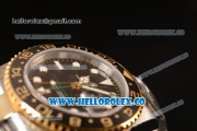 Rolex GMT-Master II New Release Black Bezel Two Tone YG With Original Functional Movement Steel Case 116713LN