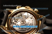 Rolex Daytona Yellow Gold Rolex 4130 Auto Rubber Best Edition 1:1 Clone Gold Dial Stick 116518LN