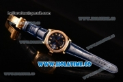 Rolex Day-Date Asia Automatic Yellow Gold Case with Diamonds Markers Blue Dial - Diamonds Bezel (BP)