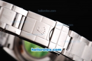 Rolex Oyster Perpetual Air-King Swiss ETA 2836 Automatic Movement Silver Case with White Dial and SS Strap