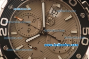 Tag Heuer Aquaracer Swiss Valjoux 7750 Automatic Full Steel with Brown Dial and SS Strap- 1:1 Original