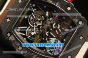 Richard Mille RM35-02 Carbon Fiber With Miyota 9015 Movement 1:1 Clone Camouflage Rubber