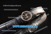 Patek Philippe Grand Complication Steel Case 9015 Auto with Blue Dial and Blue Leather Strap