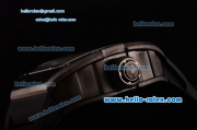 Richard Mille RM036 ST28-UP Automatic PVD Case with Black Rubber Strap Numeral Markers and Skeleton Dial - 7750 Coating