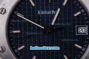 Audermars Piguet Royal Oak Classic Automatic with Silver Bezel and Black Dial-ETA Case