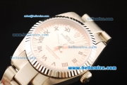 Rolex Air King Automatic Movement Full Steel with ETA Coating Case and Roman Numerals
