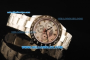 Rolex Daytona Chronograph Swiss Valjoux 7750 Automatic Movement Steel Case with MOP Dial and Black Bezel-Diamond Markers