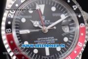 Rolex GMT-Master Vintage Asia 2813 Automatic Stainless Steel Case/Bracelet with Black Dial and White Dot Markers
