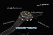 Hublot Big Bang Swiss Valjoux 7750 Automatic PVD Case with Ceramic Bezel and Black Dial