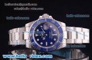 Rolex Submariner Super Clone Rolex Super 3135 Full Steel with Blue Ceramic Bezel and Blue Dial-1:1 Original (LF)