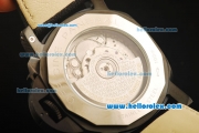 Panerai Luminor Marina Automatic Movement PVD Case with Black Dial and Green Markers