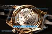 Rolex Daytona Yellow Gold Rolex 4130 Auto Rubber Best Edition 1:1 Clone Gold Dial Stick 116518LN