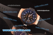 Hublot Big Bang King Swiss Valjoux 7750 Automatic Rose Gold Case with Ceramic Bezel and Black Dial - 1:1 Original