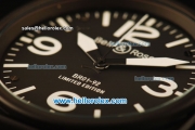 Bell & Ross BR 01-92 Automatic Movement PVD Case with Black Dial and White Marking