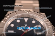 Rolex Yachtmaster I Clone Rolex 3135 Automatic Full Steel with Blue Dial and White Markers (J12)